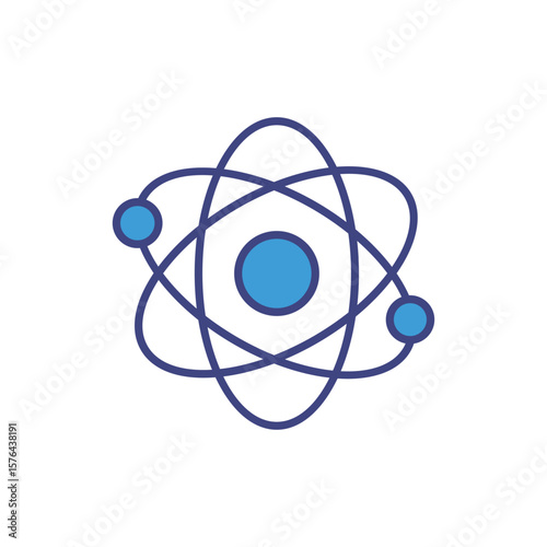Physics icon vector