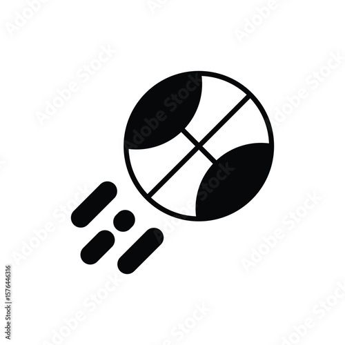 Basket Ball icon vector