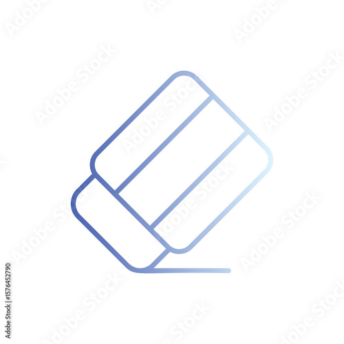 Eraser icon vector