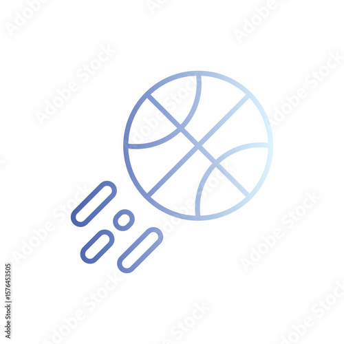 Basket Ball icon vector