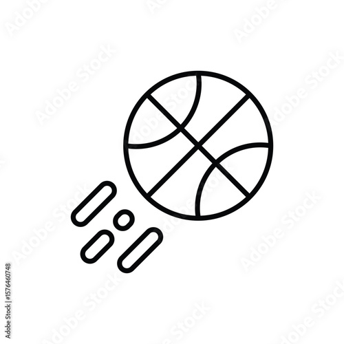 Basket Ball icon vector