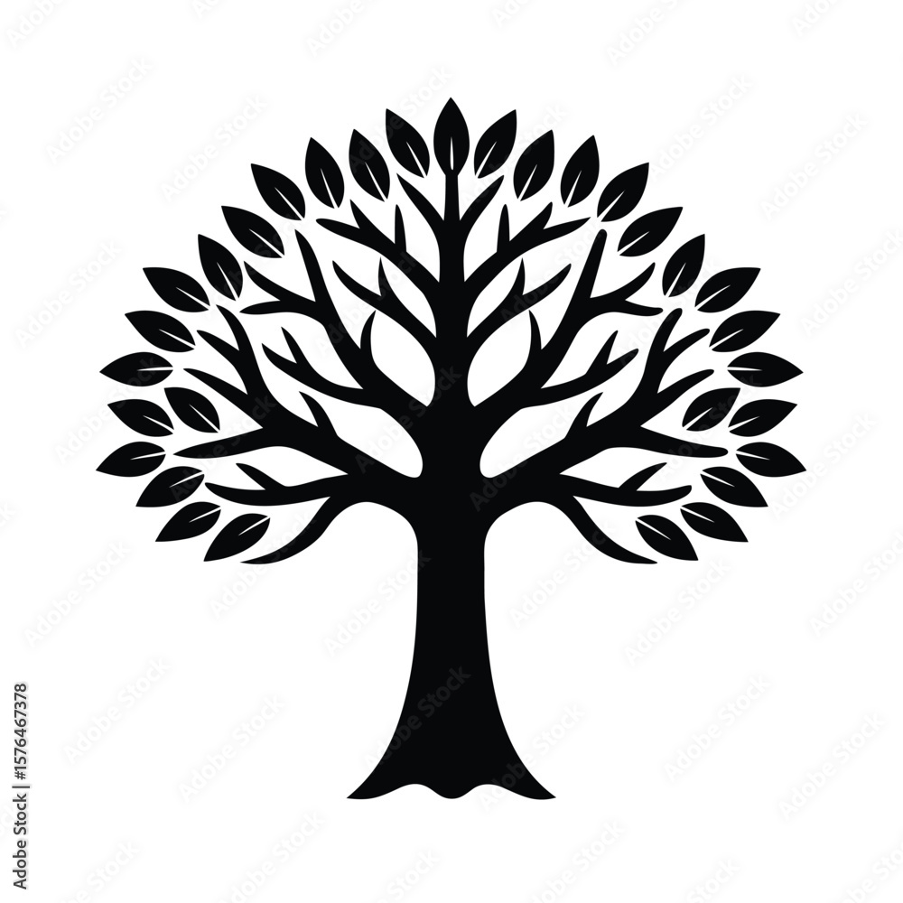 Obraz premium tree-icon-vector-illustration-include-after-on-whi.eps