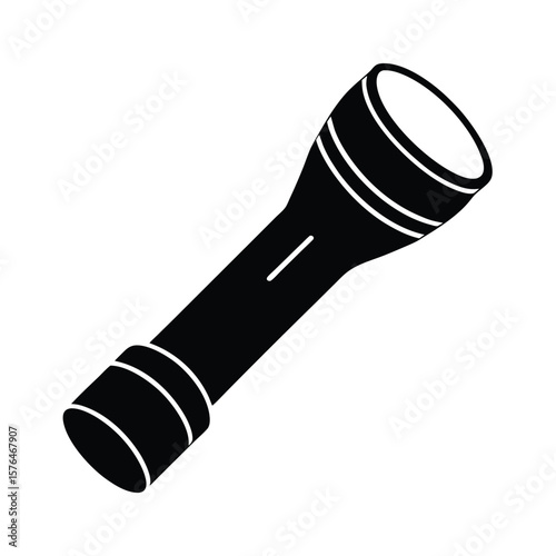 simple-handheld-flashlight-icon-include-after-on-w.eps