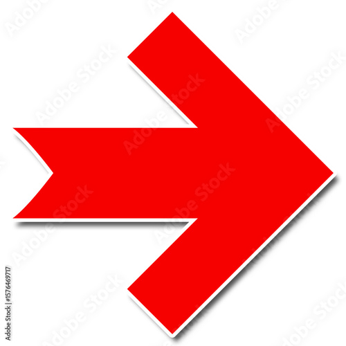 Free Download Red Right Arrow Icon Forward Direction Navigation Symbol PNG - GFXLoad