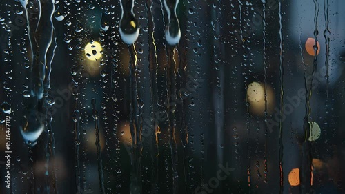 Heavy Rain Hitting Tin Roof | Realistic Sound and Water Splash in Slow Motion