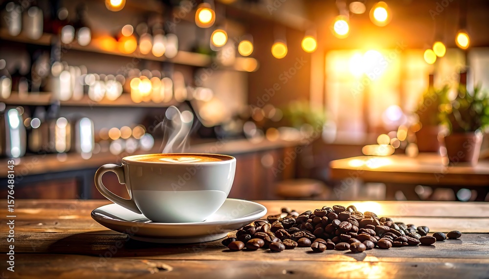 Obraz premium Coffee shop ambiance