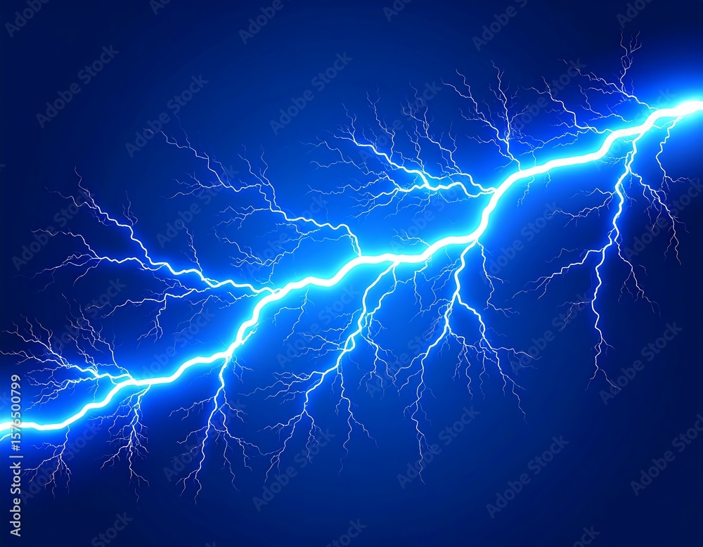 Electric lightning bolt graphic Electric lightning bolt graphic