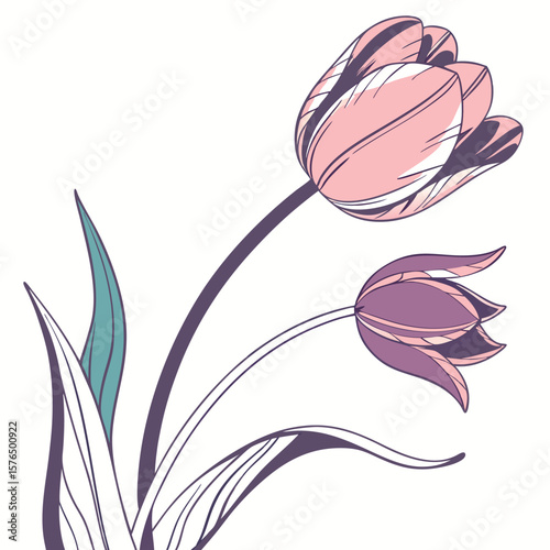 abstract flower background