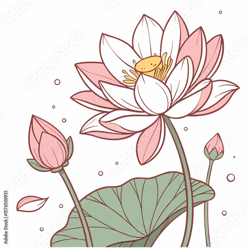pink lily flower