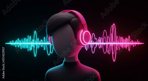 abstract music background