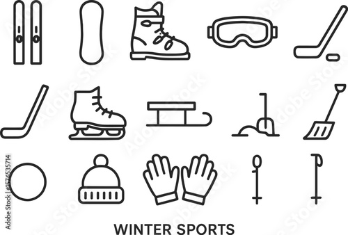 Collection of various ball sports icons showing multiple popular games in a simple design format