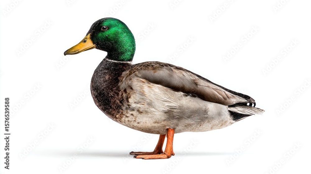 Profile view of a mallard duck (1) Profile view of a mallard duck (1)