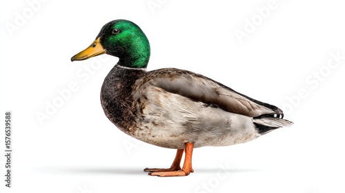 Profile view of a mallard duck (1)