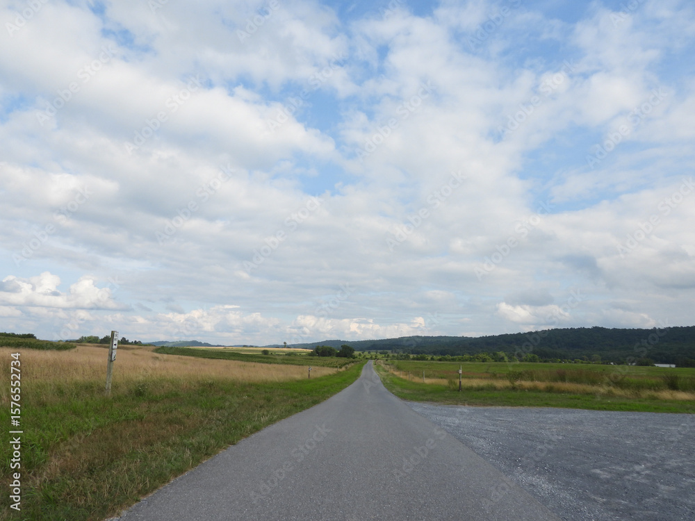 Visitors can enjoy the beautiful scenery, while drivng through the Middle Creek Wildlife Management Area, Lancaster County, Pennsylvania. During the summer season. Visitors can enjoy the beautiful scenery, while drivng through the Middle Creek Wildlife Management Area, Lancaster County, Pennsylvania. During the summer season.