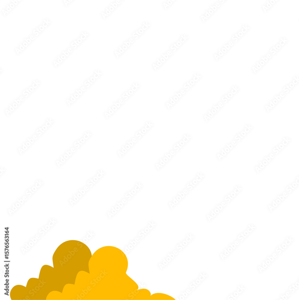 Obraz premium Dry Bush Illustration