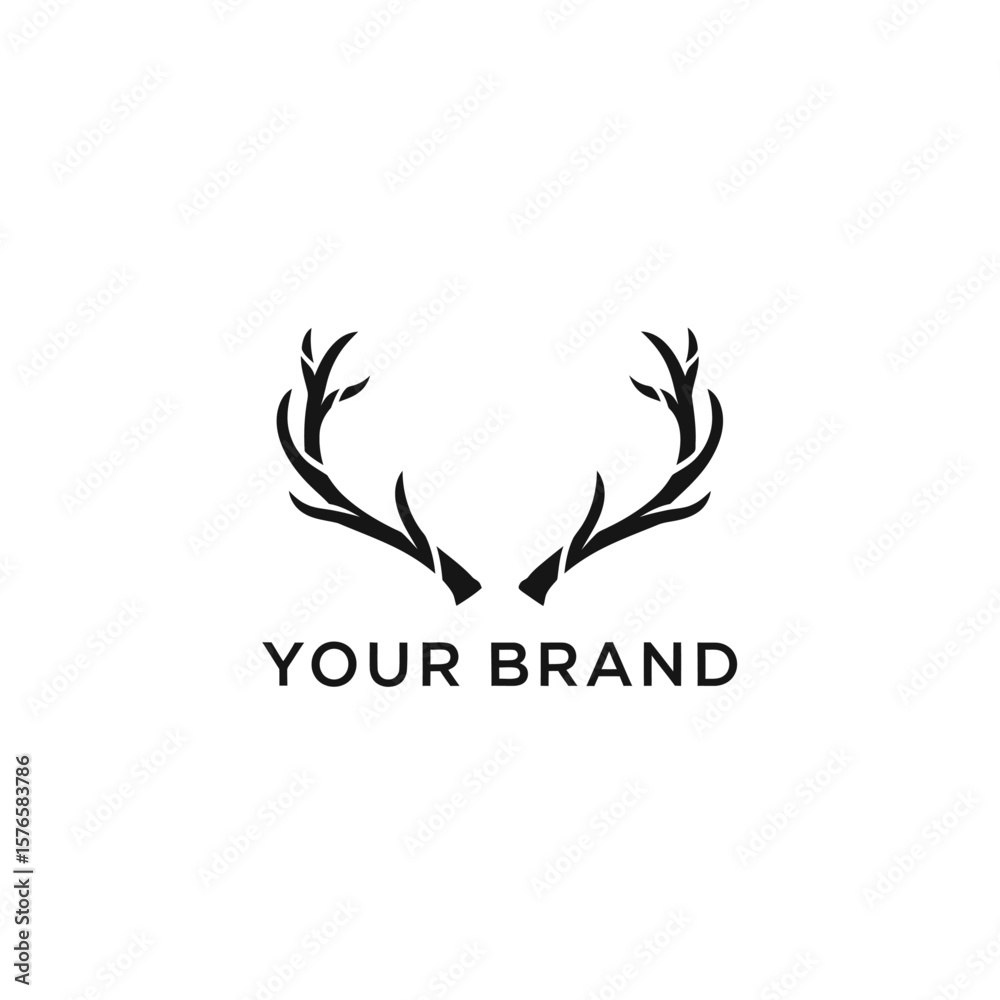 Deer Head Logo Vector Icon Deer Head Logo Vector Icon
