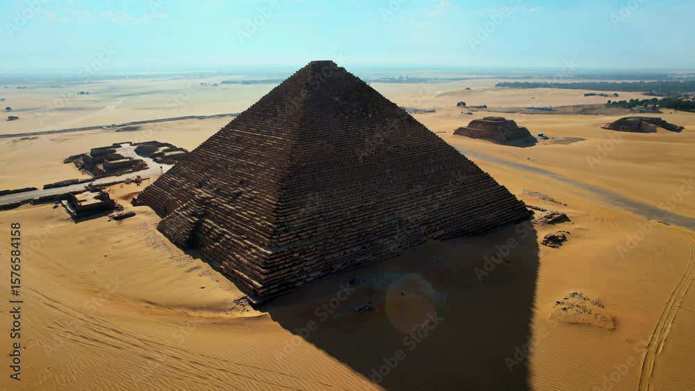 Ancient Pyramid at Sunrise | Dramatic Timelapse with No People