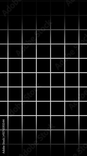 A seamless, looping background animation featuring a technological grid pattern is good for graphic elements for creative projects.