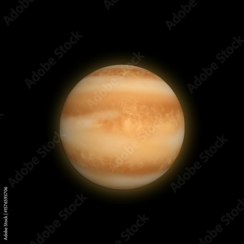 A stunning, seamless 3D animation of the rotating planet Jupiter. This video is perfect for use in projects related to science, astronomy, or science fiction.