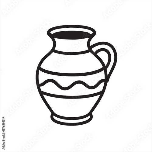 white ceramic vase