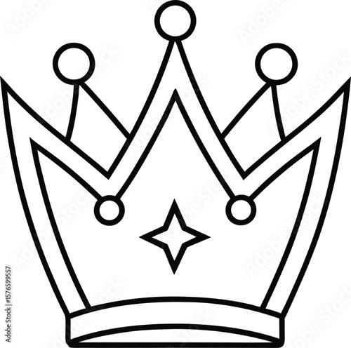Elegant Crown Design Royalty, Majesty, and Regal Symbolism