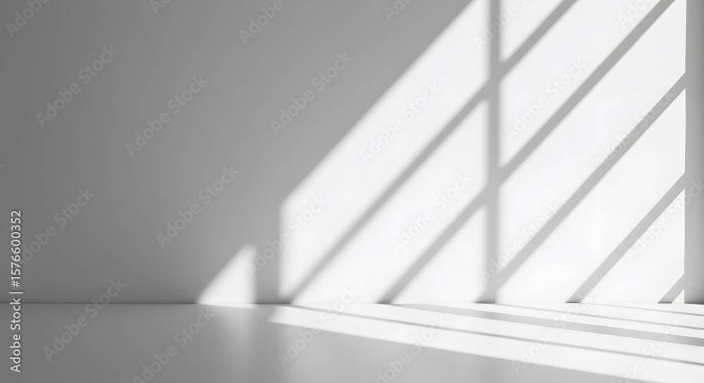 Fototapeta premium Soft Window Light Through Leaves