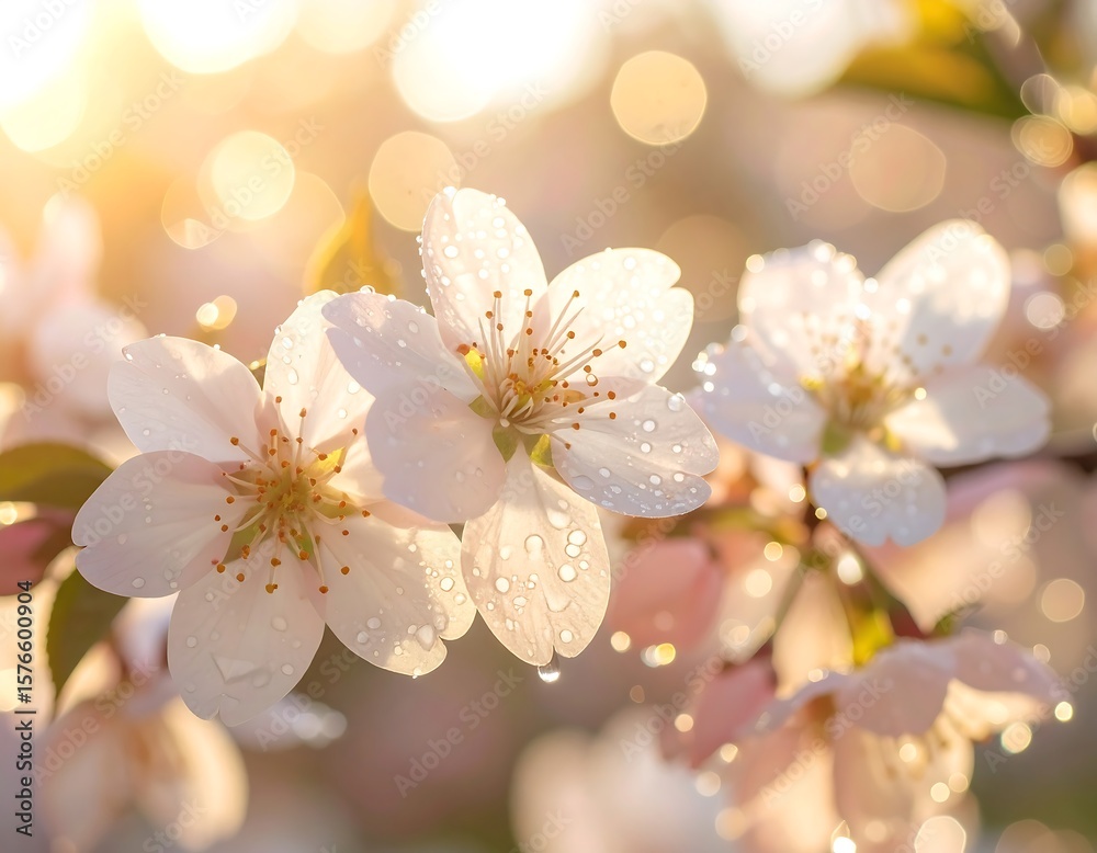 Fototapeta premium Blossoming spring flowers