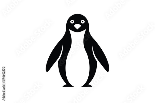 penguin vector icon