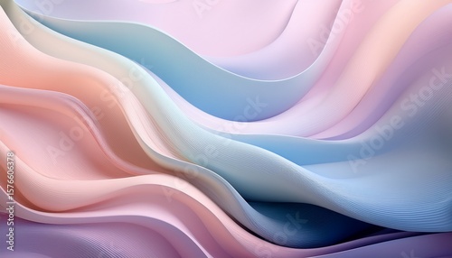 abstract background with soft pastel colors and smooth flowing shapes creating a dreamy atmosphere