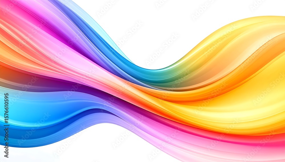 Abstract swirling colorful waves Abstract swirling colorful waves
