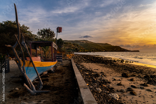Sunset on Atauro Island, Timor Leste 