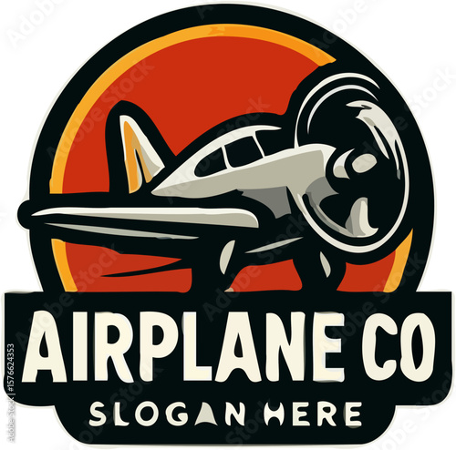 airplane company logos with bold designs, ideal for aviation, travel, and logistics branding.