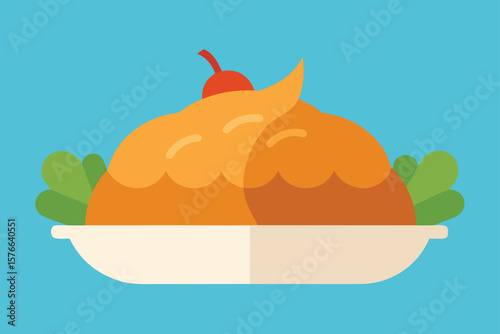 thanksgiving meal close up with mashed potatoes a (1).eps