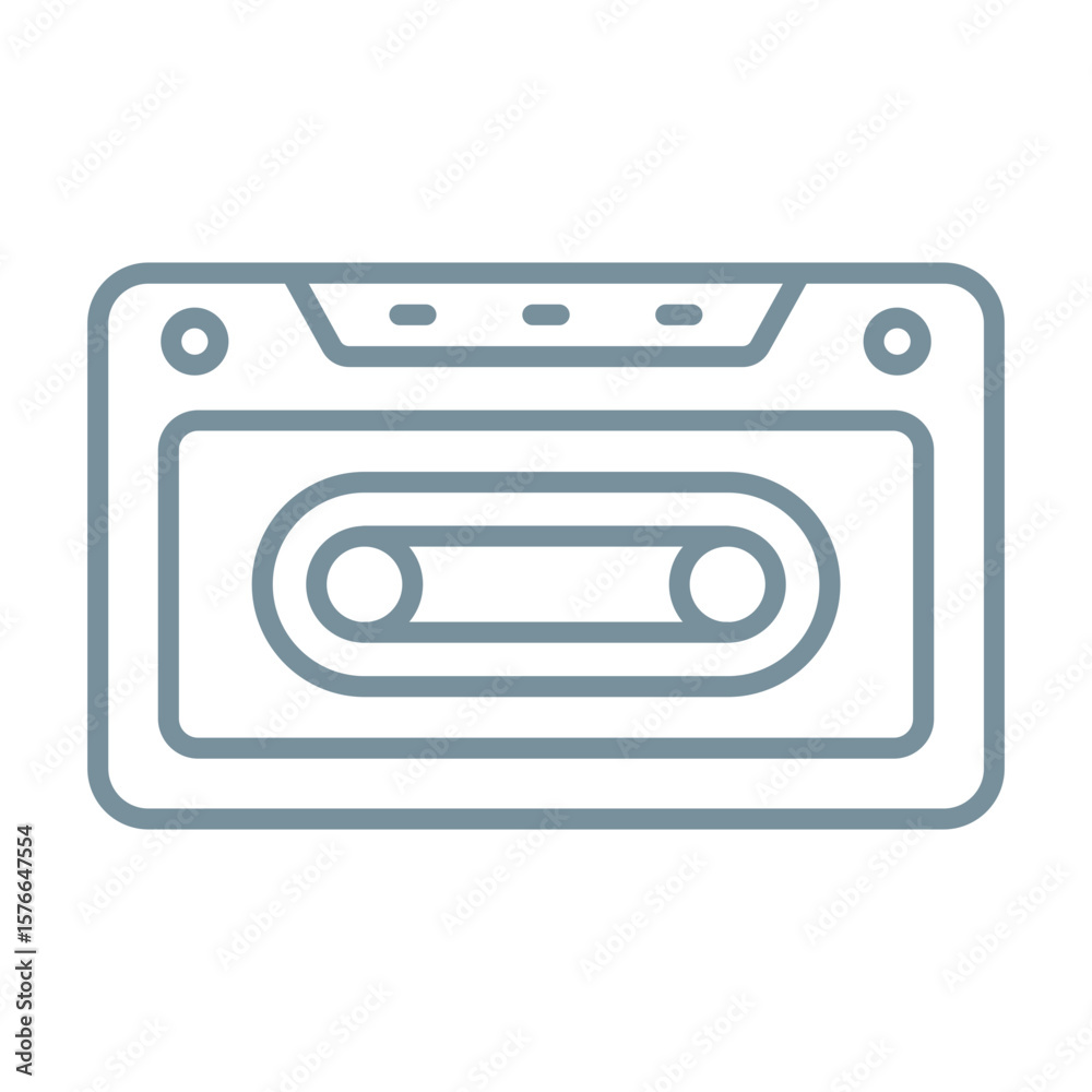 Obraz premium Cassette Icon