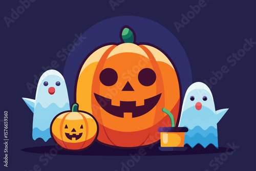 craft-a-halloween-set-of-vector-clipart-featuring- (1).eps
