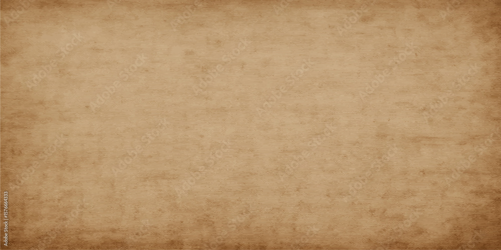 Fototapeta premium Old brown vintage paper texture background with aged grunge stained rough surface