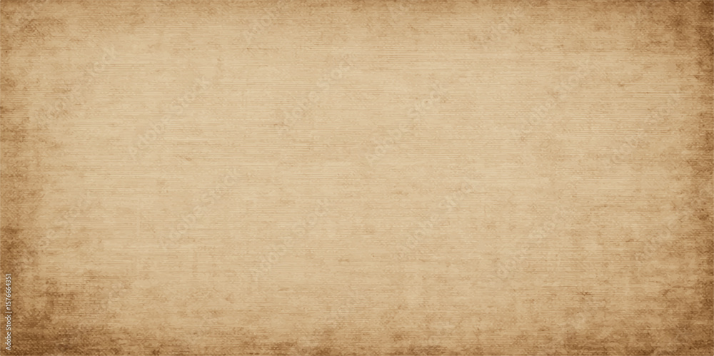 Fototapeta premium Old brown vintage paper texture background with aged grunge stained rough surface