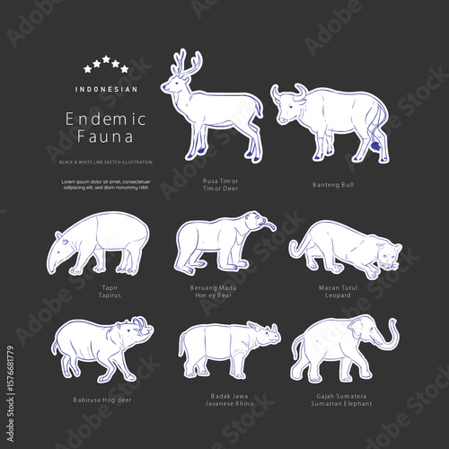 Isolated indonesian indonesia culture asset illustration