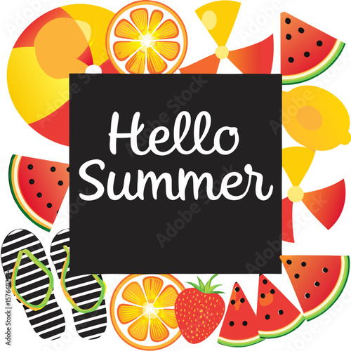 background with fruits