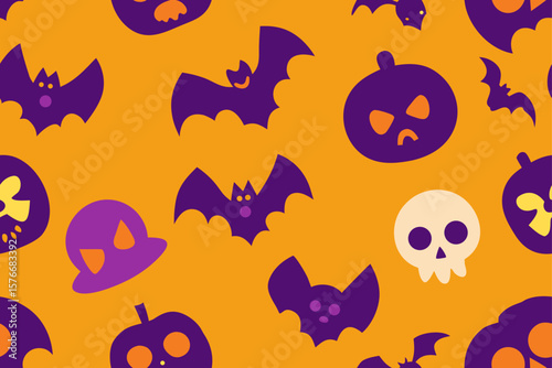 seamless pattern with flowers