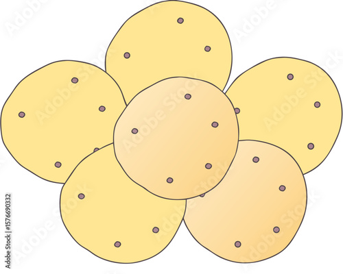 potato chips background