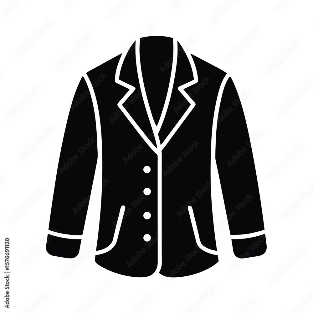 Jacket Icon Vector Illustration Jacket Icon Vector Illustration