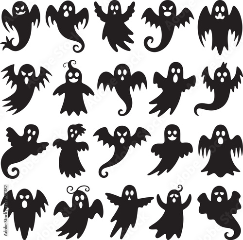 Halloween Silhouette Bundle – Witch, Pumpkin, Bat & Haunted House

Spooky Halloween Silhouettes – Vector Set for Craft and Design

Scary Halloween Vector Silhouettes – Ghosts, Skeletons & More

Hallow