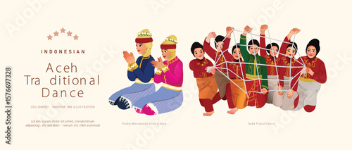 Poster idea with tarek pukat dance cellshaded