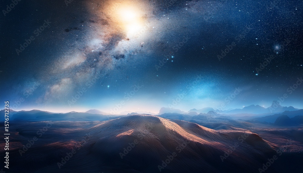 Fototapeta premium a mysterious and cosmic backdrop