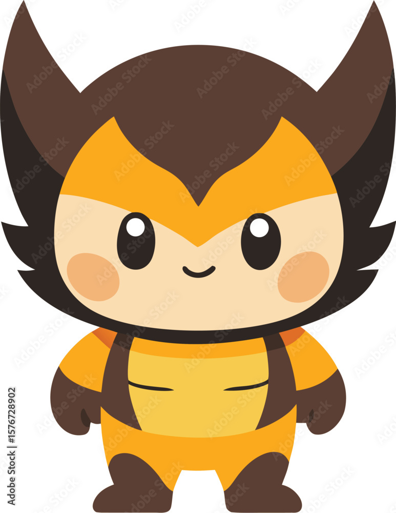 Obraz premium Cute Husky Puppy Vector