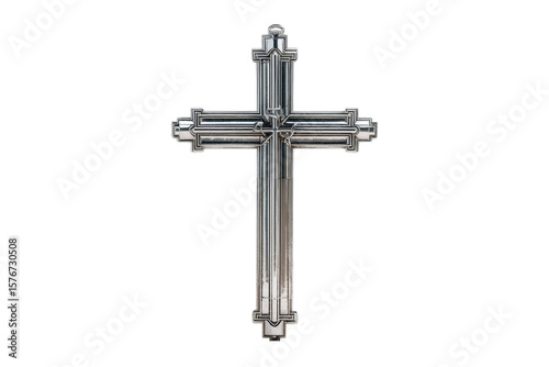 Religious cross design artistic display interior