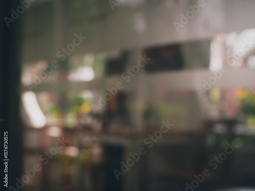 Wallpaper Mural Blurred atmosphere in a coffee shop for background Torontodigital.ca