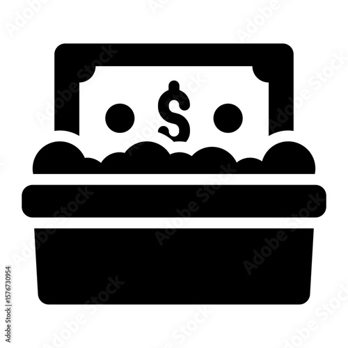 Money Laundering glyph icon