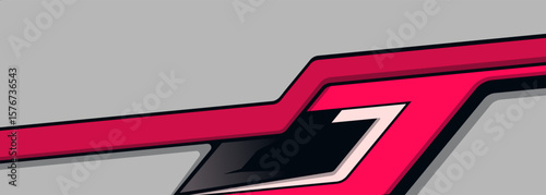 sporty car livery with exclusive colors. abstract background design for vehicle vinyl wrap and sports car, racing car, jersey, and banner